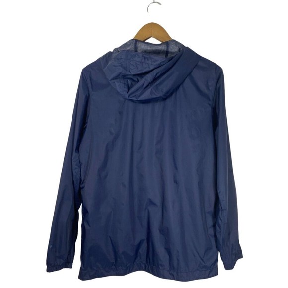 The North Face Dryvent Boy's Size XL Blue Hodded Rain Windbreaker Jacket - Picture 2 of 9